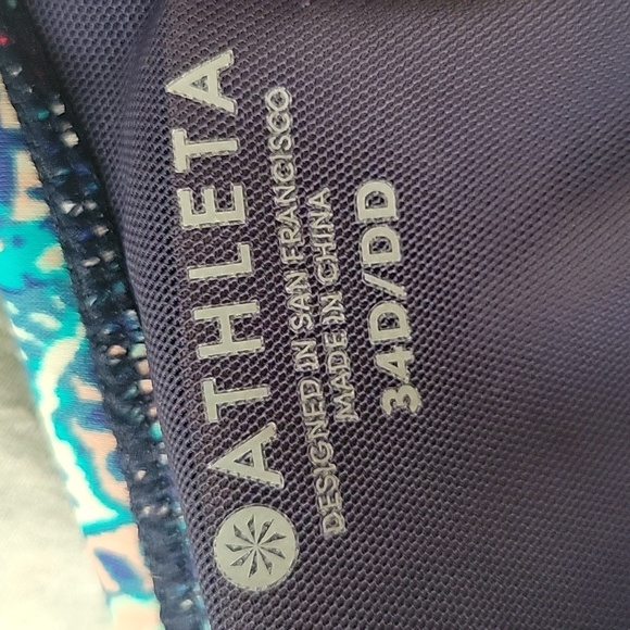 Athleta Monaco wrap bikini top           34 D/DD - Picture 4 of 6